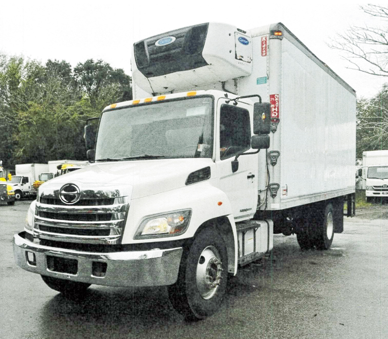 2014 HINO 268 20’ REFRIGERATED VAN BODY 2014 HINO 268 20’ REFRIGERATED VAN BODY